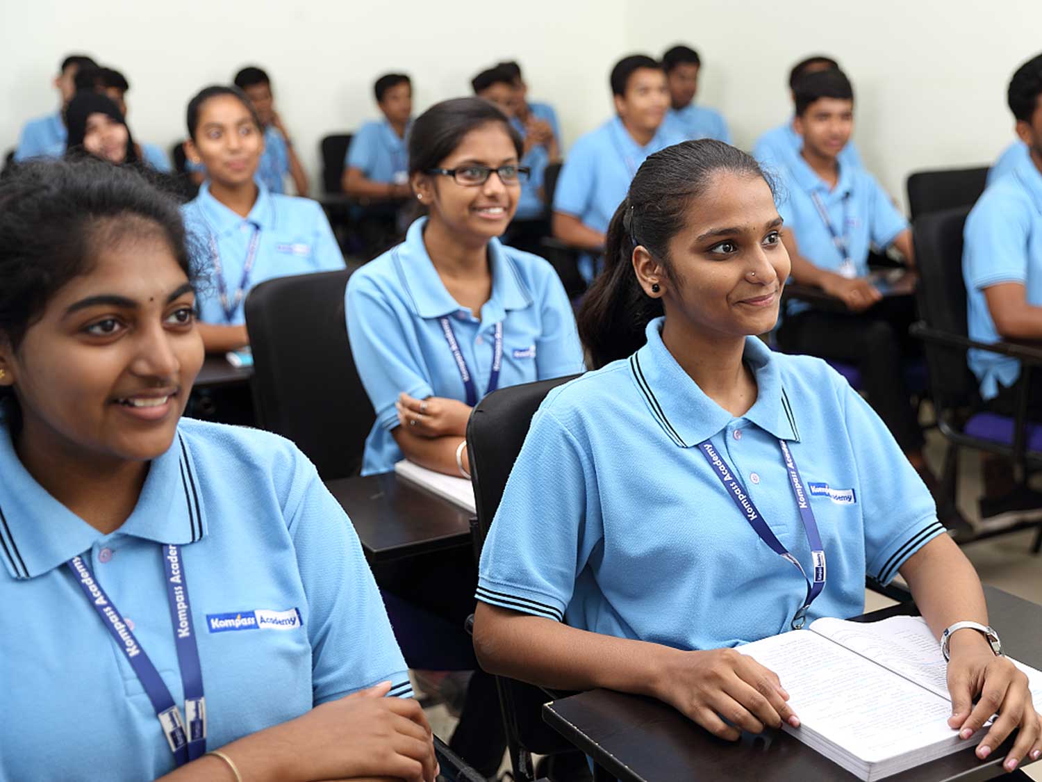 Students of Kompass Junior College - Best MEC Junior College in Hyderabad